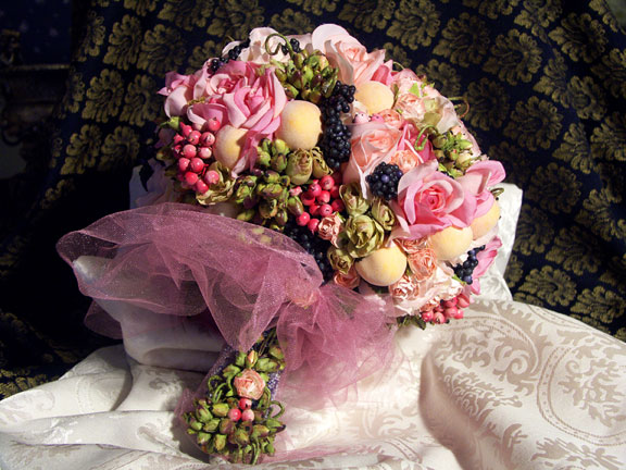 Bridal Pink 1  Bouquet by Eileen Williams